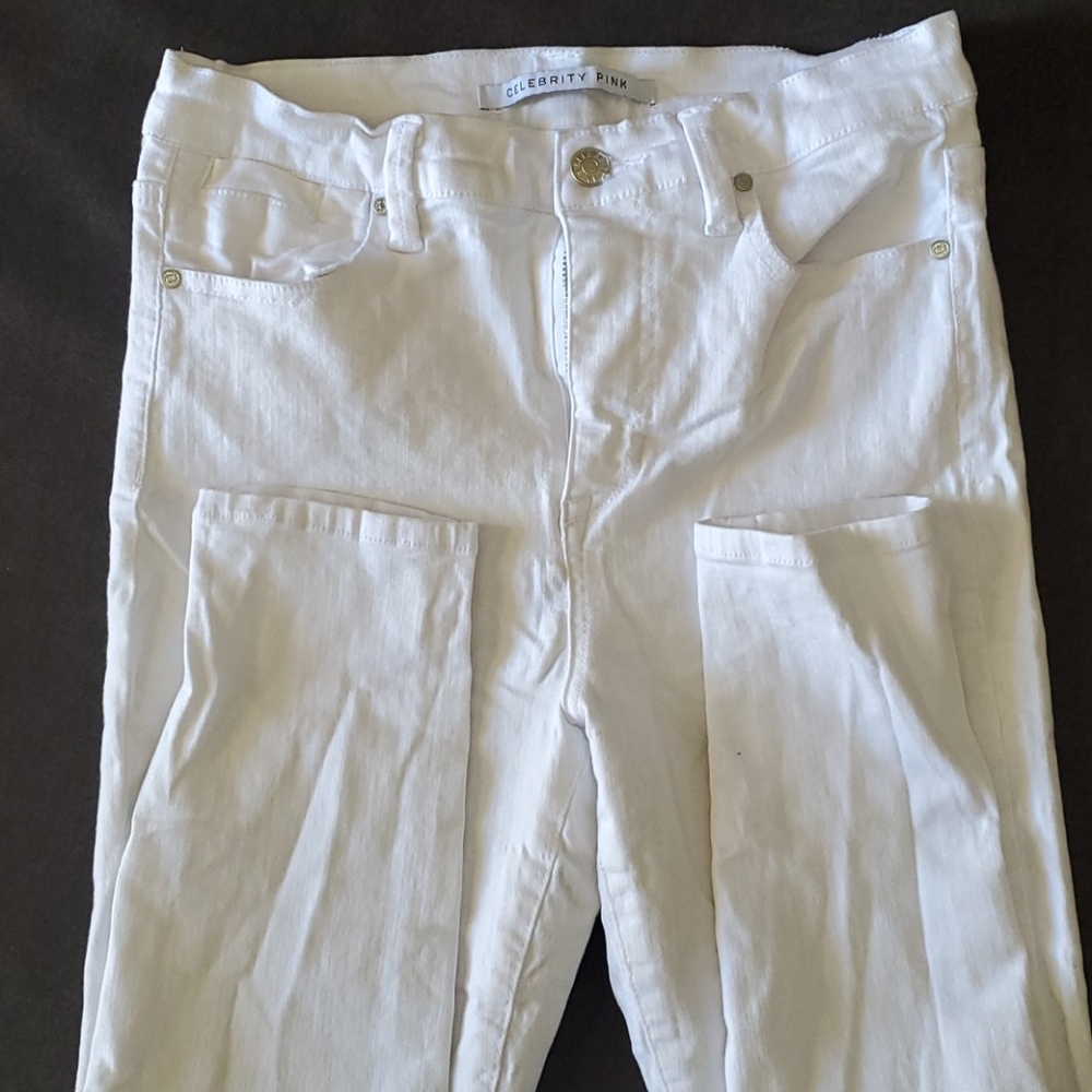 White Celebrity Pink Jeans